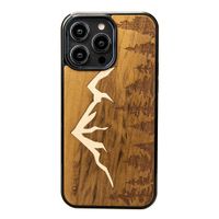 Drewniane Etui Bewood do iPhone 15 Pro Max GÓRY IMBUIA
