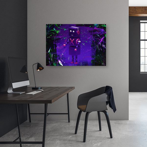 Obraz na płótnie, Robot dla gracza 120x80 120x80 zdjęcie 2