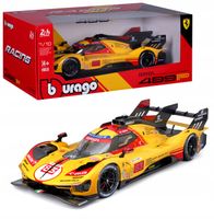 BBURAGO MODEL 1:18 FERRARI 499P KUBICA AF CORSE LMH FIA HYPERCAR 18-16304