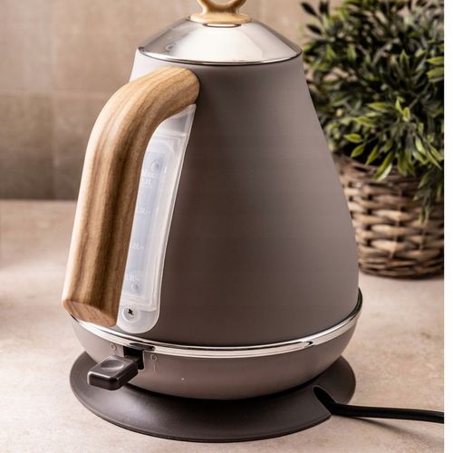 Czajnik elektryczny Bezprzewodowy OBROTOWY 1,7 L Stalowy KLAUSBERG BEŻOWY na Arena.pl
