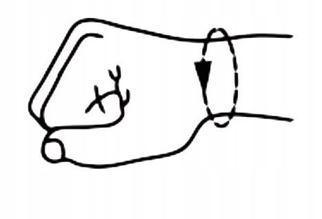 OPASKA NA NADGARSTEK ORTEZA STABILIZATOR ŚCIĄGACZ USZTYWNIACZ NA RĘKĘ UNI na Arena.pl