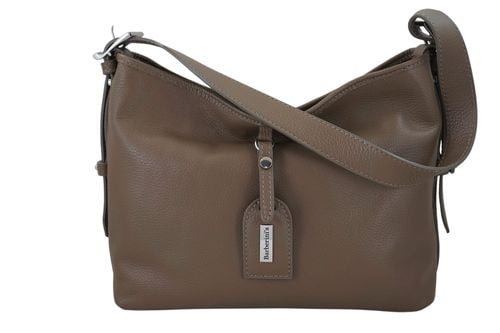 Codzienna torebka damska na ramię - Beżowa ciemna na Arena.pl