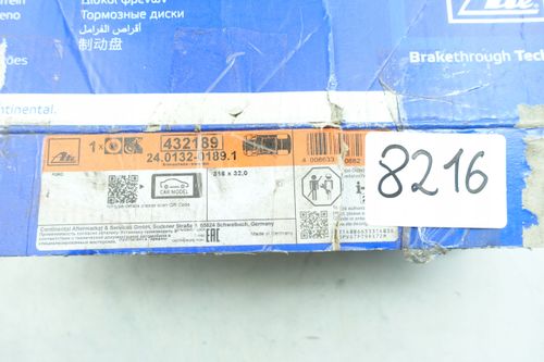 TARCZA HAM PRZOD 316X32 V ATE na Arena.pl