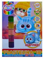PLASTELINA 16 KOL NA FALI 2243