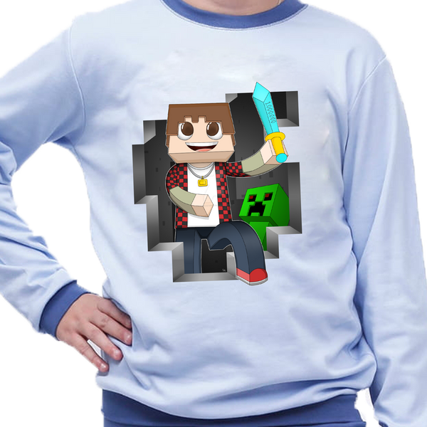 Piżama dziecięca Minecraft zdjęcie 1