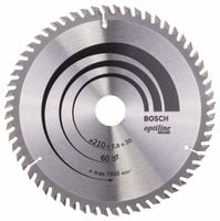 piła tarczowa h optiline wood 210*2,8*30/60z - b 2608641190