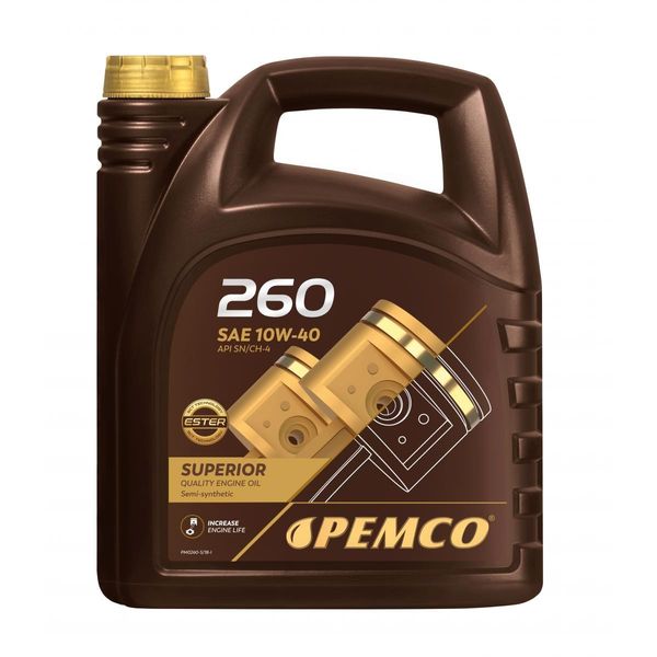 Olej silnikowy Pemco iDrive 260 10W40 - 5L zdjęcie 1