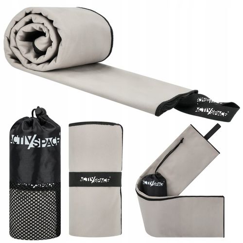 RĘCZNIK SZYBKOSCHNĄCY Z MIKROFIBRY KĄPIELOWY PLAŻOWY NA SIŁOWNIĘ DUŻY 130CM na Arena.pl