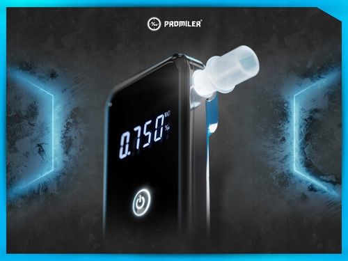 Alkomat PROMILER AL7010 darmowy serwis 24 m-ce na Arena.pl