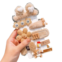 Komplet spinek, wsuwek do włosów Dziewczęcy Beż typ XVII