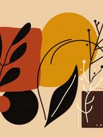 Plakat 60x80cm Ciepłe Kontury