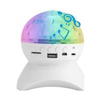 PROJEKTOR DYSKOTEKOWY KULA DISCO REFLEKTOR LED RGB REFLEKTOR IMPREZE LASER