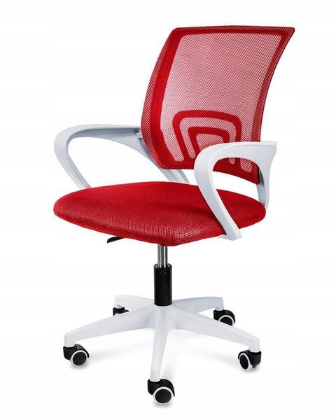 Fotel biurowy Splash czerwony zdjęcie 4