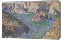 Obraz 90x60cm Port-Domois, Belle-Isle, Monet Vintage