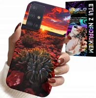 ETUI DO SAMSUNG GALAXY A71 - MEKSYKAŃSKA PUSTYNIA WIDOKI CASE + SZKŁO