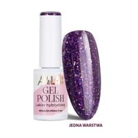 Lakier hybrydowy LED/UV Gel Polish Purples P6 Glitter AlleLac 6g