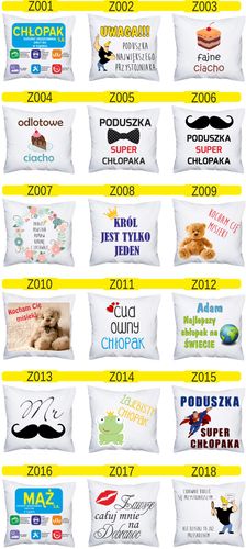 FOTO PODUSZKA   nie pyta prezent dzien chłopaka na Arena.pl