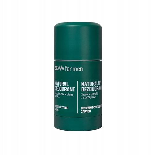 ZEW FOR MEN NATURALNY DEZODORANT W SZTYFCIE 80g na Arena.pl