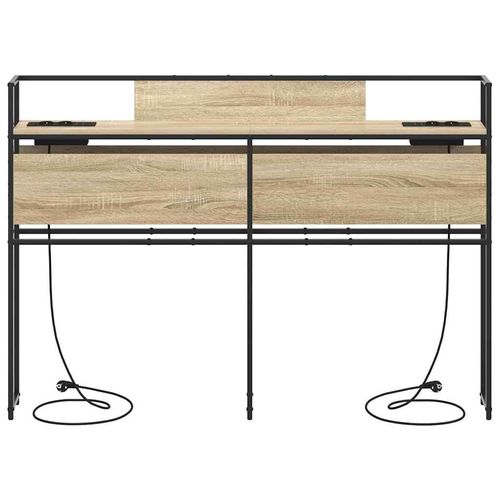 Zagłówek do przechowywania z półką dąb sonoma 160 cm na Arena.pl