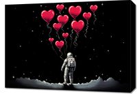 Obraz 70x50cm Astronauta Własnych Celi