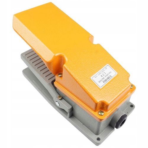 Wyłącznik nożny włącznik przycisk pedał z osłoną NO NC 380V 10A na Arena.pl