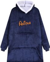 KOCOBLUZA BLUZA KOC OVERSIZE Z HAFTEM PREZENT świąteczny twoje imię tekst