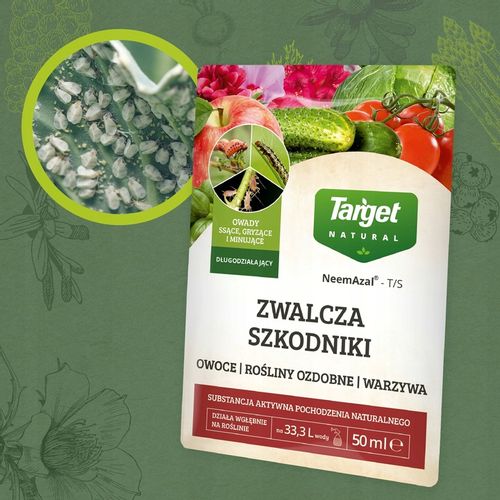NeemAzal zwalcza ziemiórki stonkę mszyce owady ssące gryzące minujące 50ml na Arena.pl