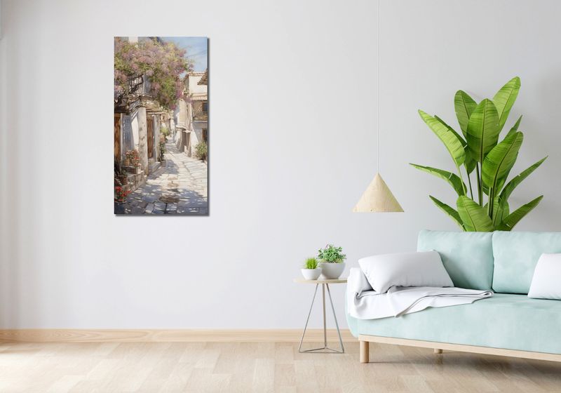 Obraz 50x100cm Urok Starego Miasta zdjęcie 2