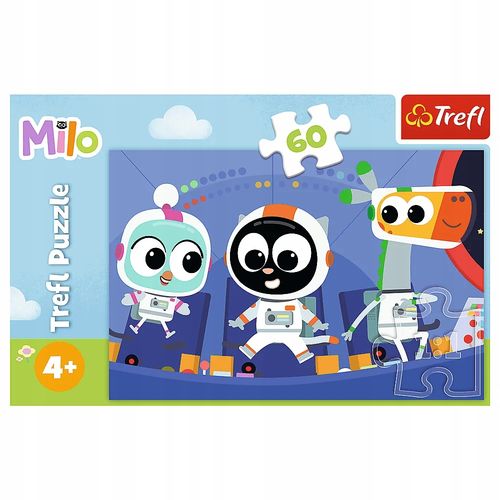 puzzle 60 czas poznać milo 17398 na Arena.pl