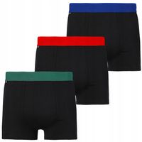 Bokserki Męskie Bawełna Gładkie KLASYCZNE DOPASOWANE MORAJ ZESTAW 3-SZT XXL