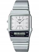 ZEGAREK UNISEX CASIO Vintage Dual Time AQ-800E-7A + BOX + GRAWER