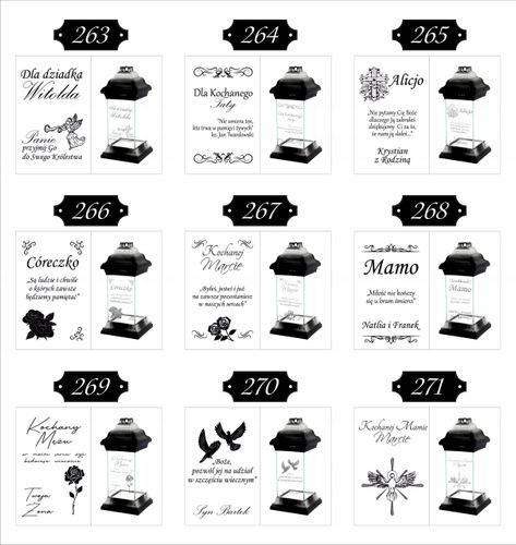 ZNICZ personalizowany GRAWER wszystkich świętych personalizacja DLA MATKI na Arena.pl