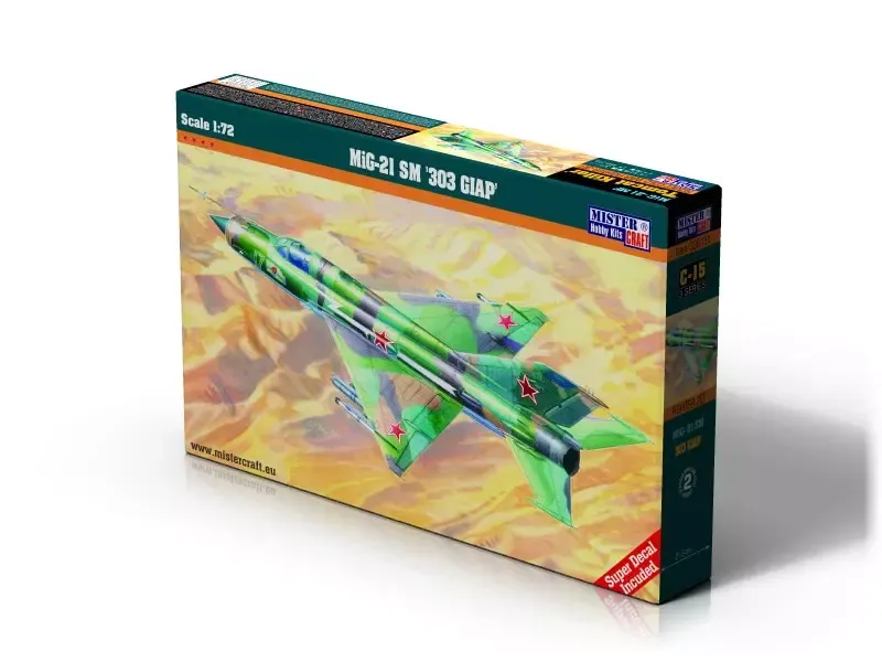 Mig-21 SM 303 GIAD, C-14, 1:72 zdjęcie 1