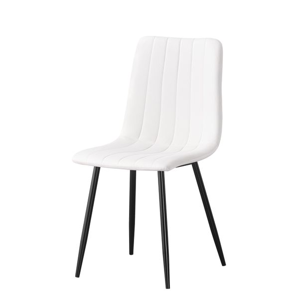 IRIS KRZESŁO TAPICEROWANE ECRU WELUR zdjęcie 2