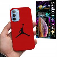 ETUI DO MOTOROLA MOTO G52 / G82 - KOSZYKÓWKA WZORY DLA FANÓW NBA + SZKŁO