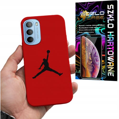 ETUI DO MOTOROLA MOTO G52 / G82 - KOSZYKÓWKA WZORY DLA FANÓW NBA + SZKŁO na Arena.pl