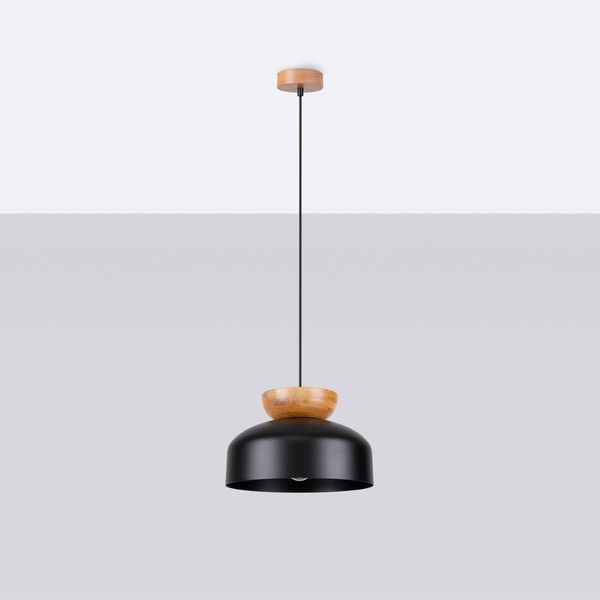 Lampa wisząca MARION czarna zdjęcie 2
