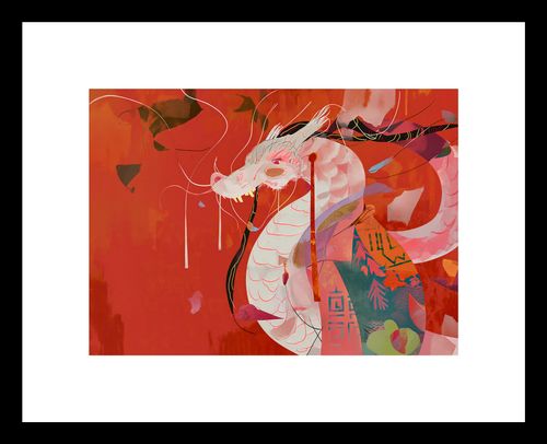 Plakat 18x13cm Orientacyjny Smok na Arena.pl