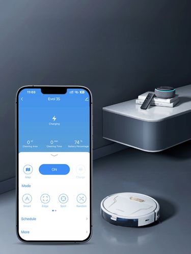 3w1 Robot sprzątający mopujący Odkurzacz z mopem WiFi Mocny 4000Pa automat na Arena.pl