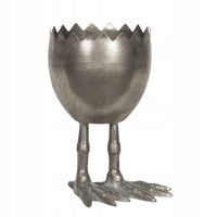 Osłonka 13 cm metal szary