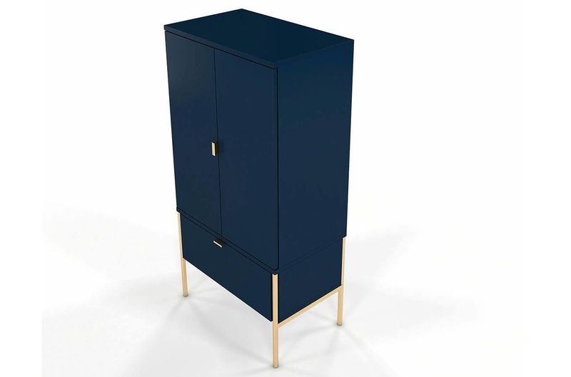 Komoda wysoka Polka Navy Blue zdjęcie 5