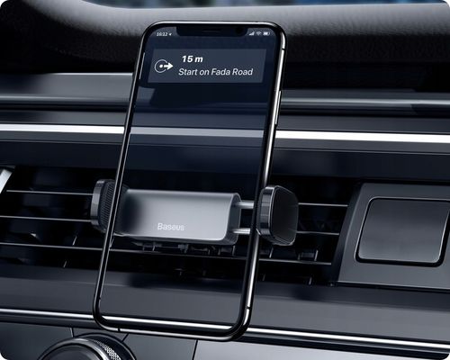 BASEUS UCHWYT NA TELEFON DO SAMOCHODU AUTA ZACISKOWY DO KRATKI NAWIEWU na Arena.pl