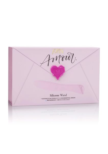 amour silicone wand pink zdjęcie 4