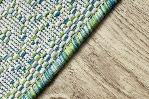 RUG/LU/VINEA/RHOMBUS/GREEN+BLUE/80x150 na Arena.pl