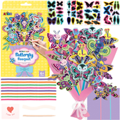 Zestaw Diy Motylki Dla Dzieci Rysowanie Wydrapywanka Zdrapywanka A1104