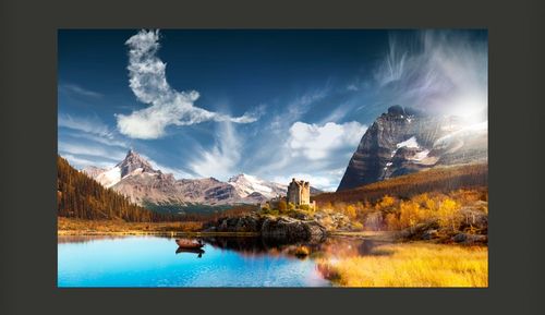 Fototapeta - Bird cloud Rozmiar - 450x270 na Arena.pl
