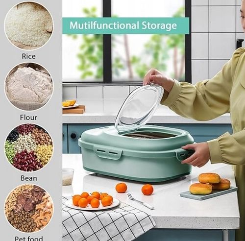 DUŻY POJEMNIK NA KARMĘ DLA PSA SKŁADANY SILIKON RÓŻOWY na Arena.pl