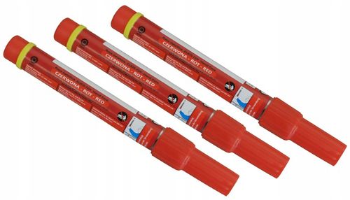 CZERWONA RACA MORSKA METALOWA ELIOS FDF 60s 1 sztuka FLARA DLA KIBICÓW na Arena.pl