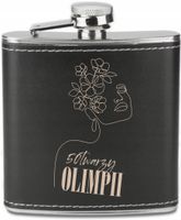 GRAWEROWANA Piersiówka 180 ml prezent z imieniem dla koleżanki żony