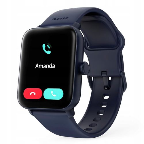 Smartwatch HAMA 6010 GPS Prostokątny Niebieski na Arena.pl